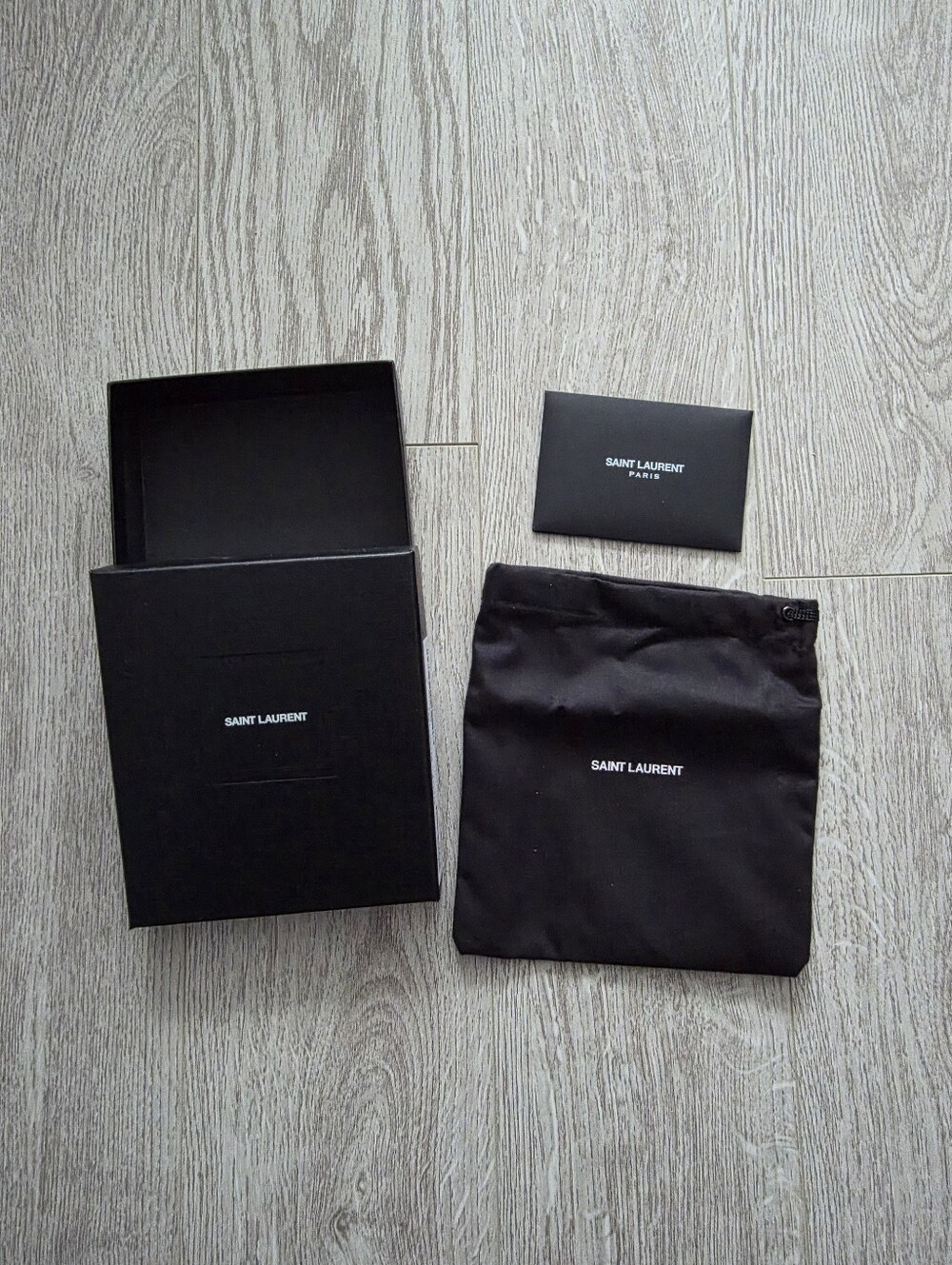 Saint Laurent Accessories Gift Box With Dustbag